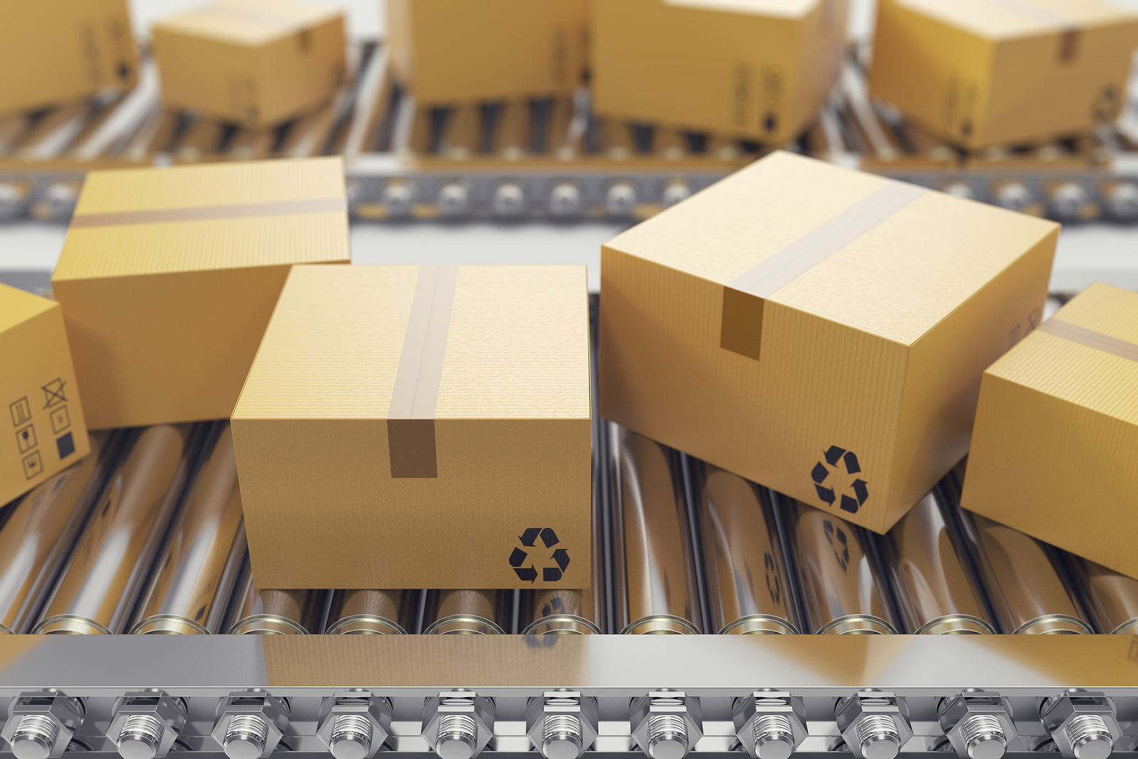 Postal packaging - Packages delivery