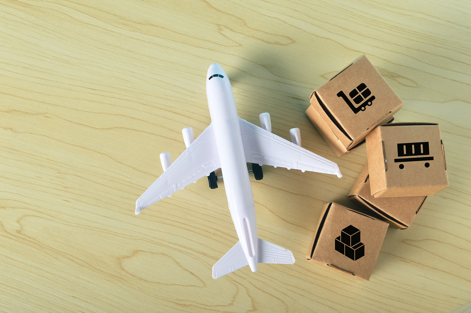 custom cardboard boxes - cardboard boxes and airplane