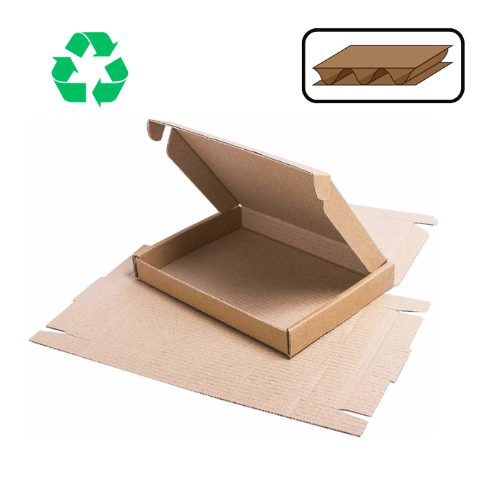 100% Recycled Postal Mailing Boxes (B Flute)