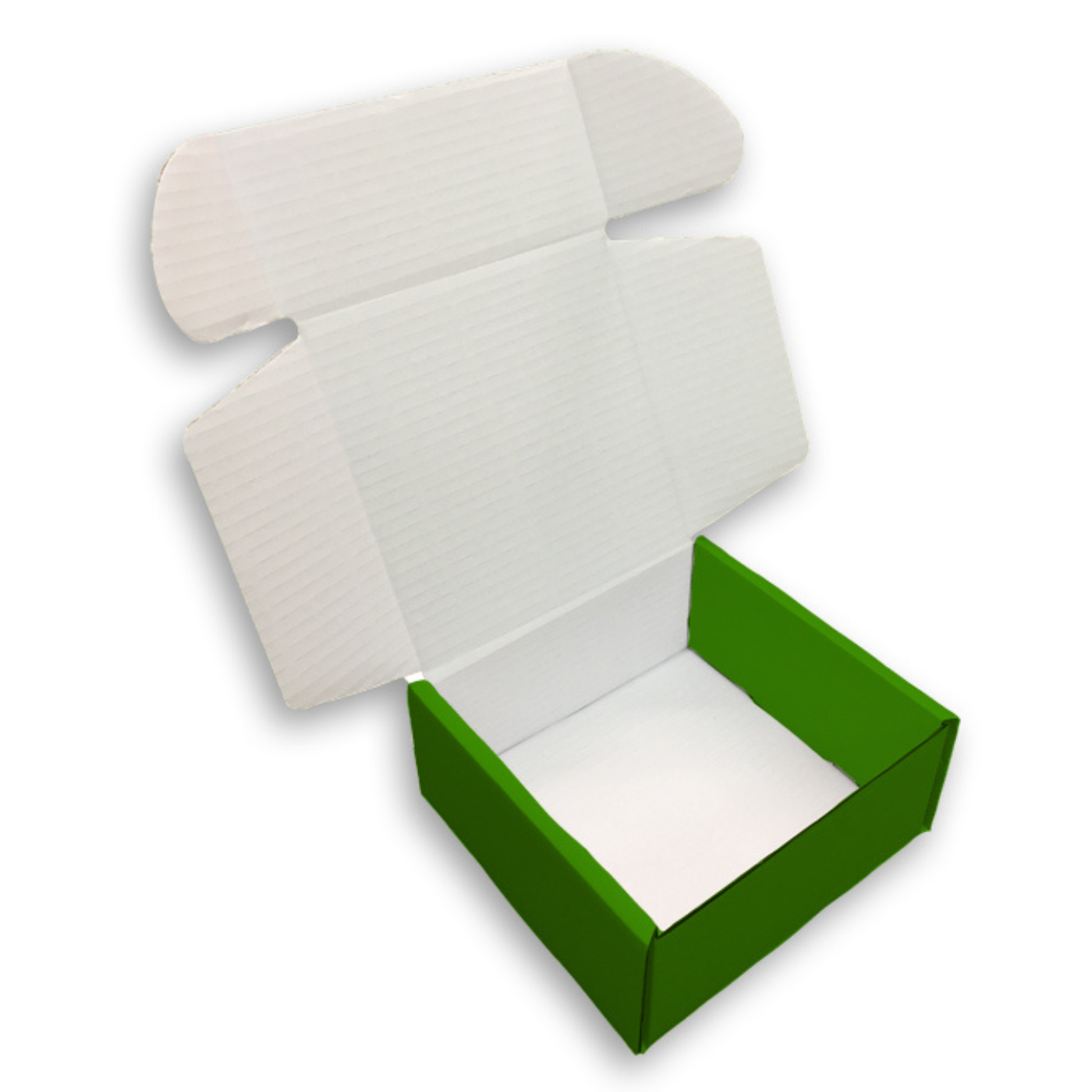 Green Postal Mailing Boxes