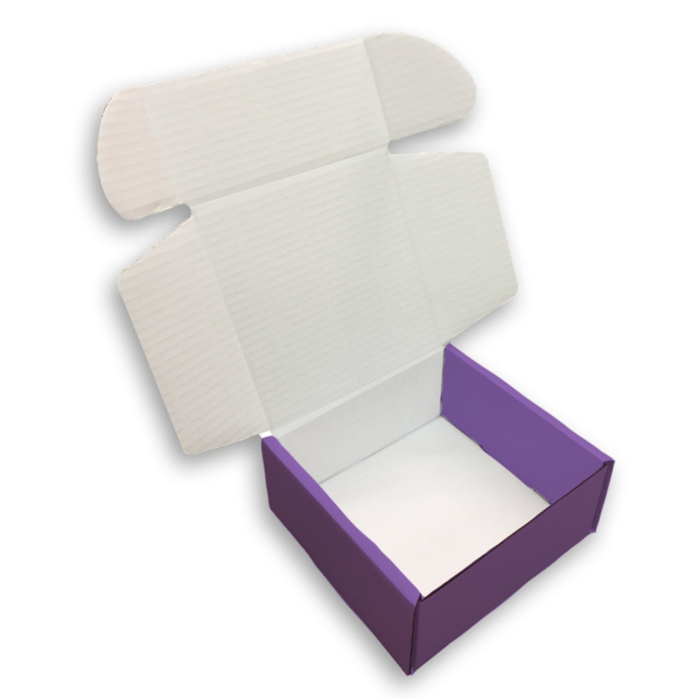 Purple Postal Mailing Boxes