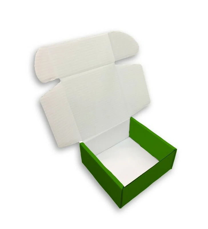 Dark green mailing box 