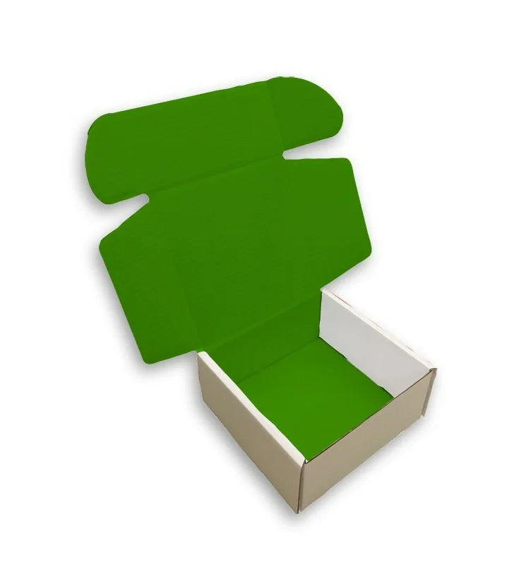 Dark green mailing box
