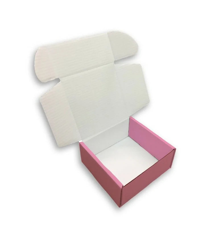 Pink mailing box