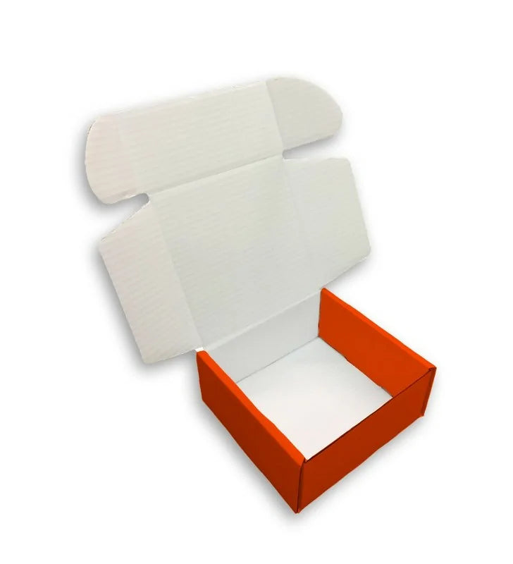 Orange mailing box