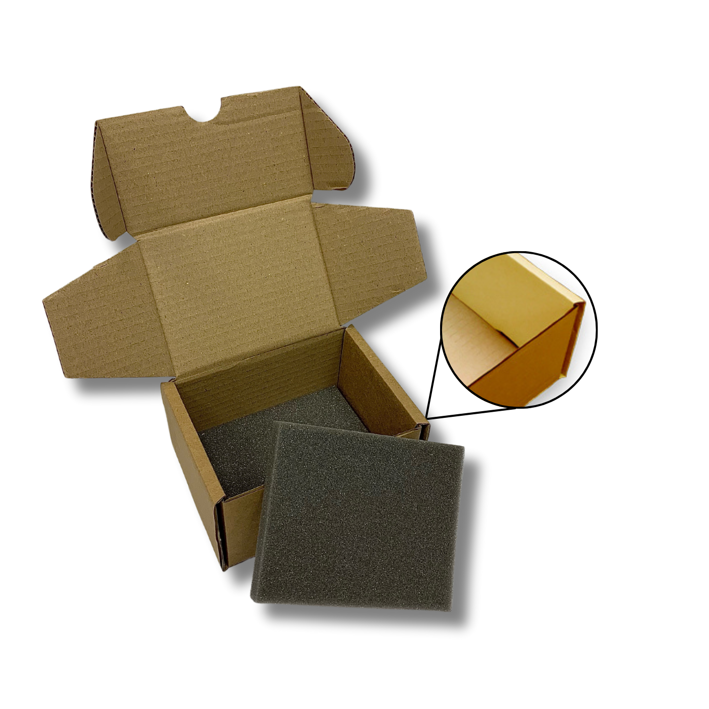 127 x 102 x 76mm Foam Lined Mailing Box