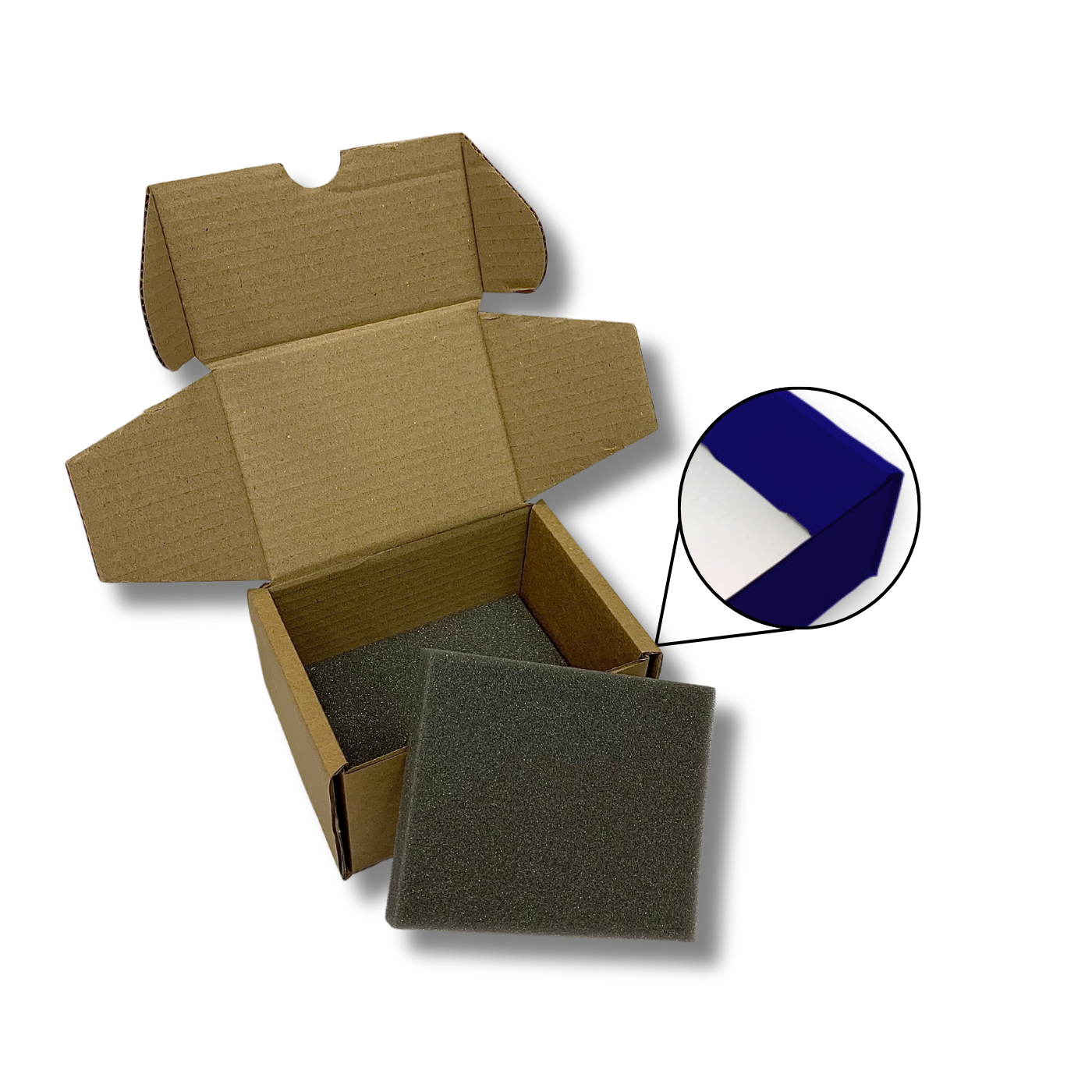 127 x 102 x 76mm Foam Lined Mailing Box