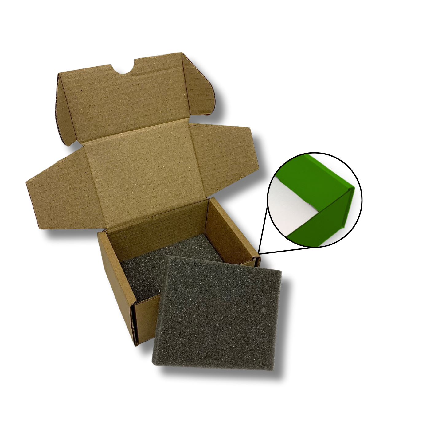 127 x 102 x 76mm Foam Lined Mailing Box