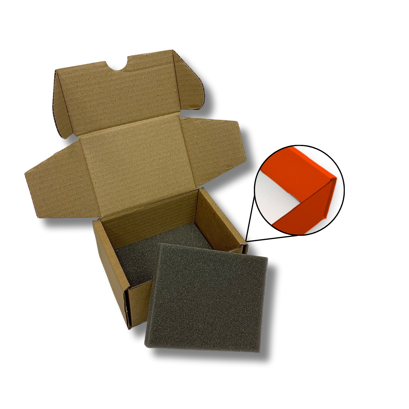 127 x 102 x 76mm Foam Lined Mailing Box