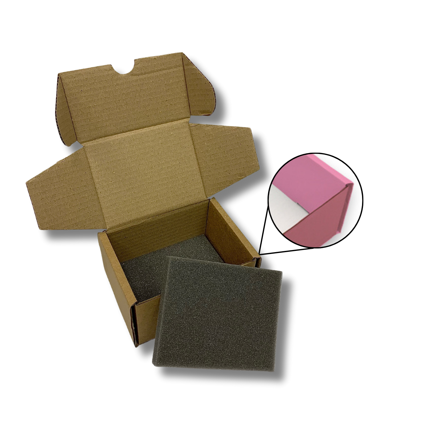 127 x 102 x 76mm Foam Lined Mailing Box