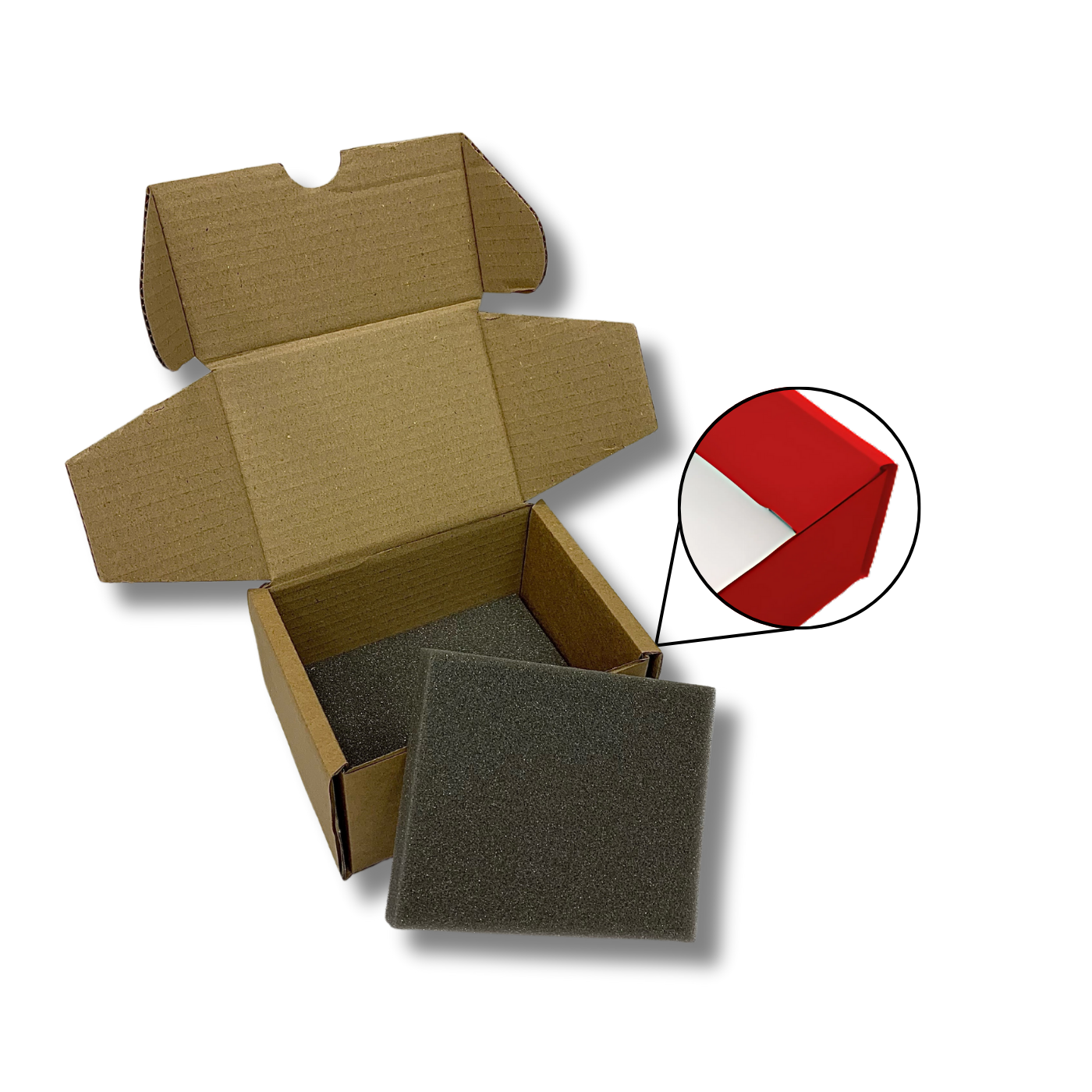 127 x 102 x 76mm Foam Lined Mailing Box