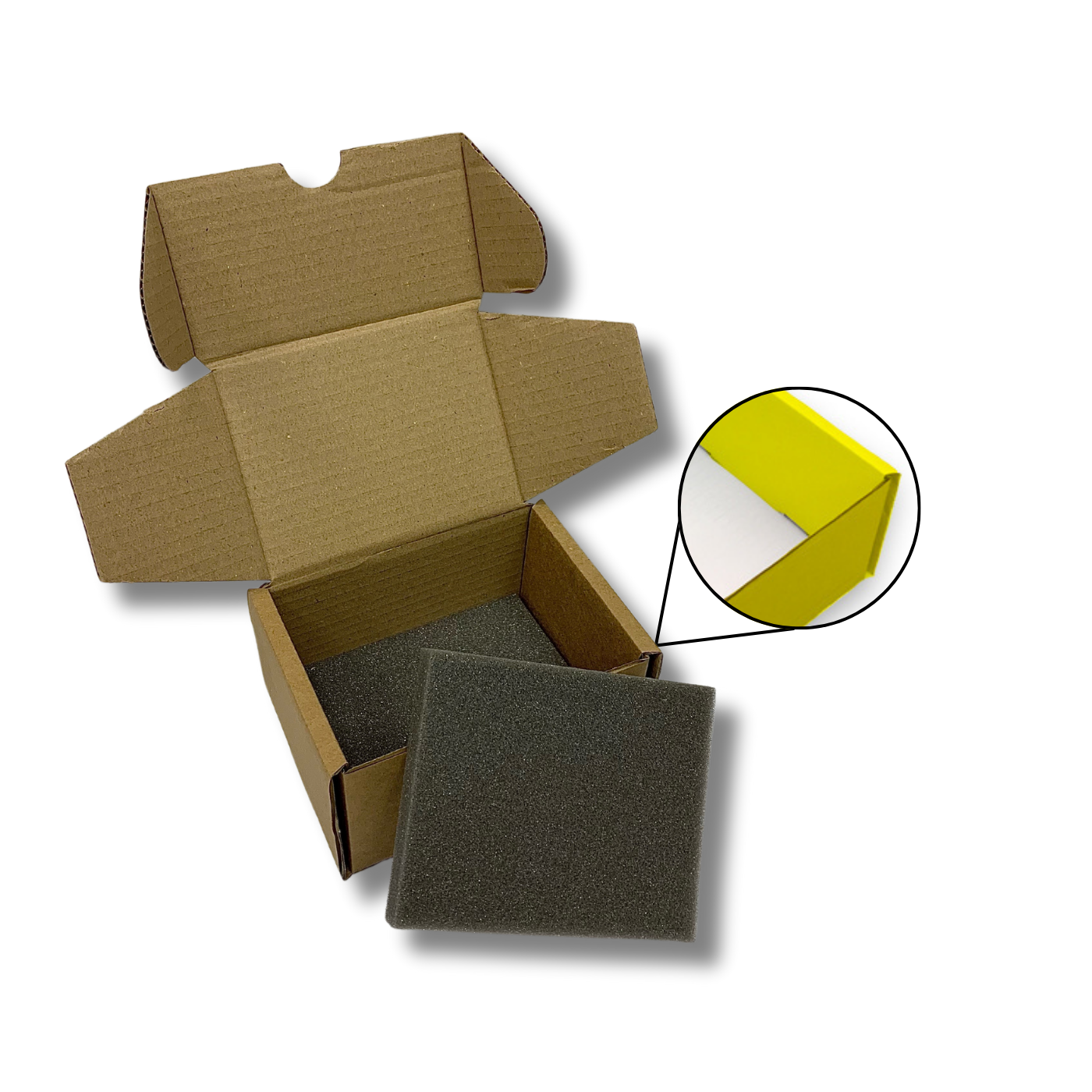 127 x 102 x 76mm Foam Lined Mailing Box