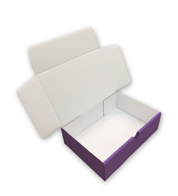 Lime green mailing box reversed