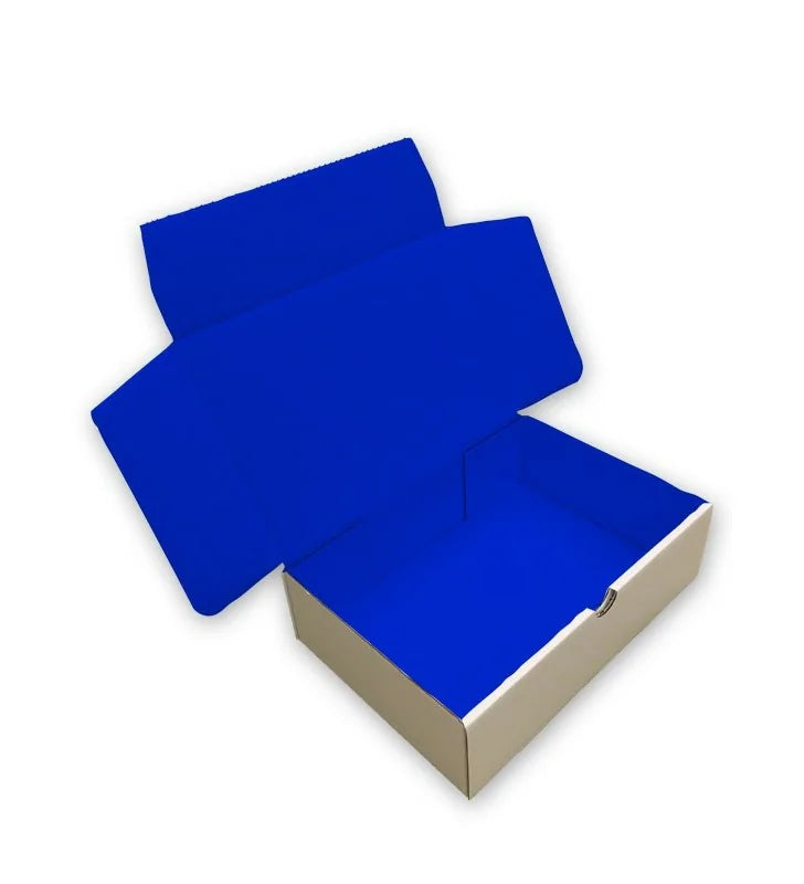 Red mailing box reversed