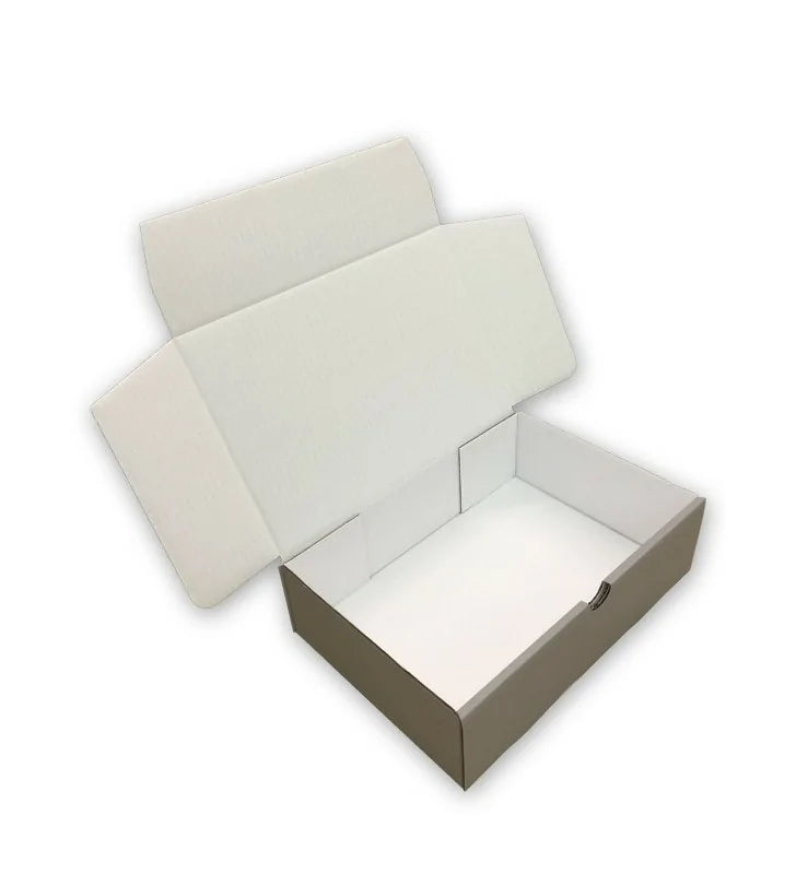 White mailing box