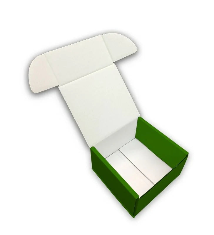 Dark green mailing box