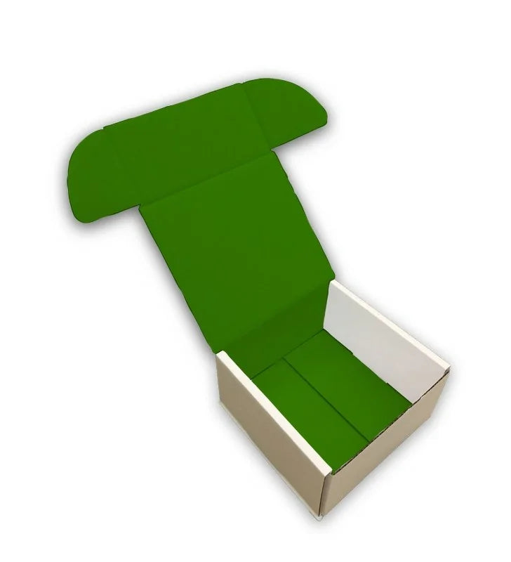 Dark green mailing box