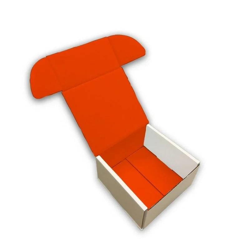 Orange mailing box