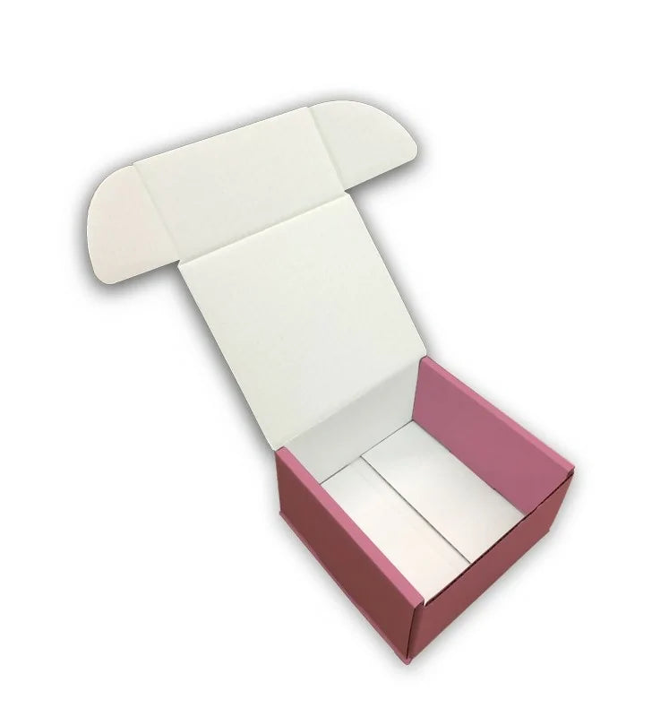 Pink mailing box