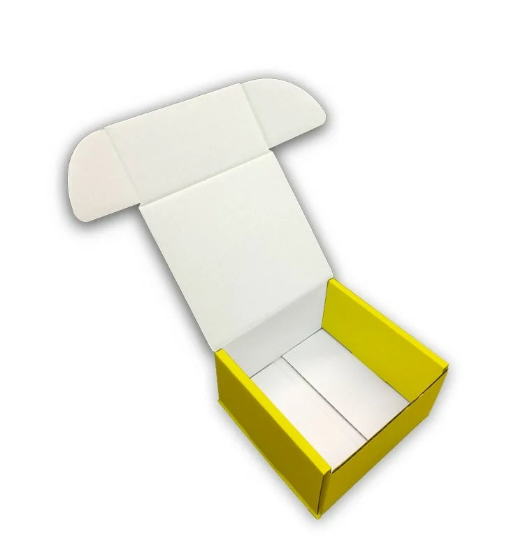 Yellow mailing box