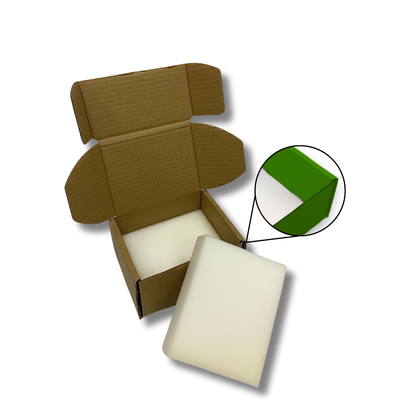 145 x 115 x 80mm Foam Lined Mailing Box