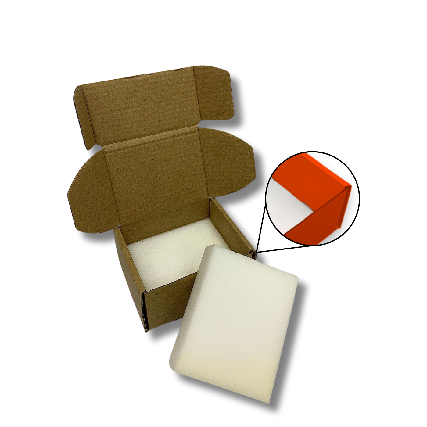145 x 115 x 80mm Foam Lined Mailing Box