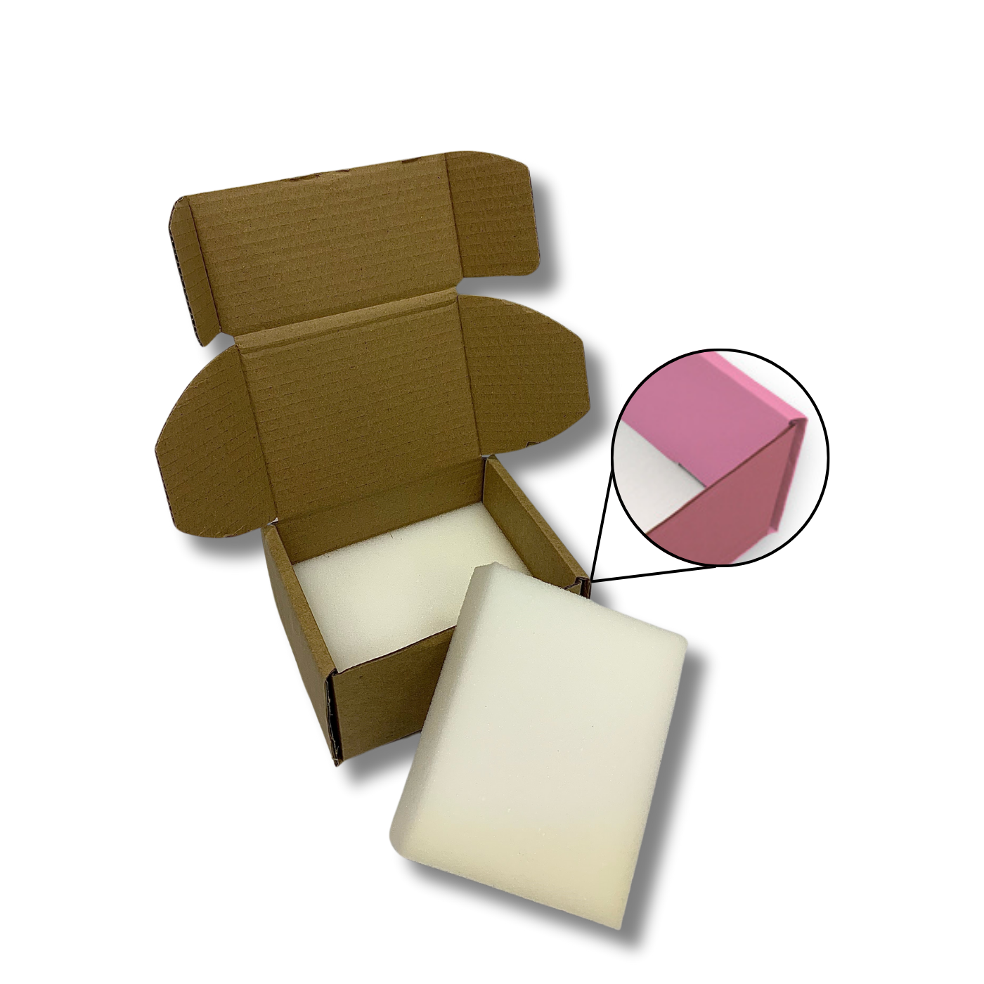 145 x 115 x 80mm Foam Lined Mailing Box