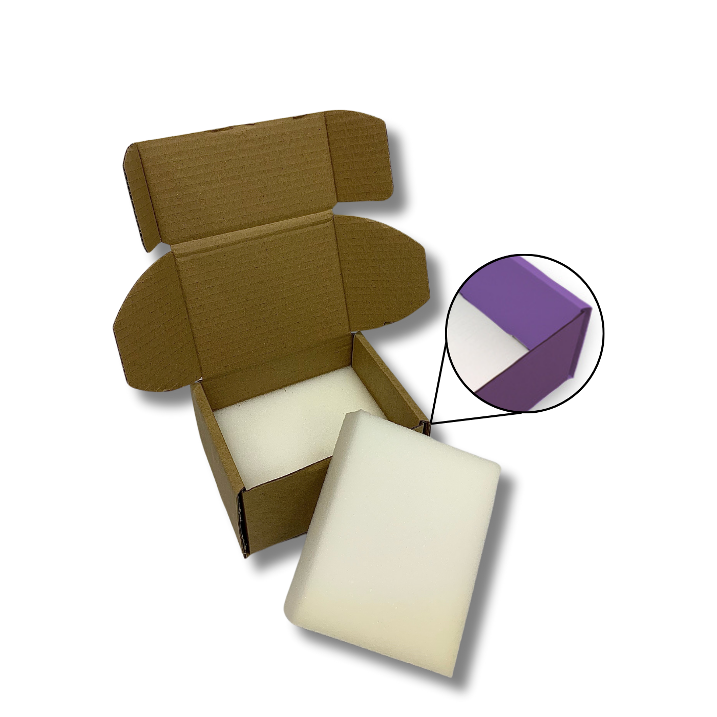 145 x 115 x 80mm Foam Lined Mailing Box
