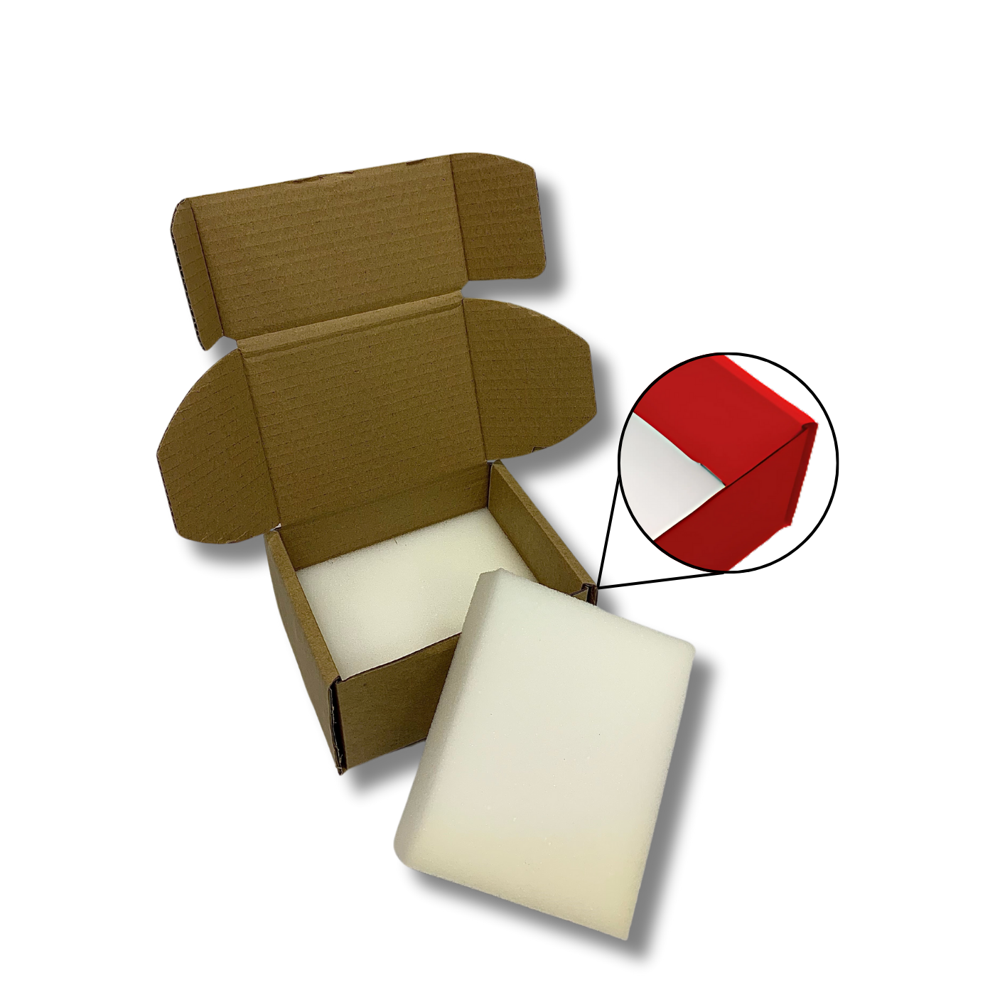 145 x 115 x 80mm Foam Lined Mailing Box