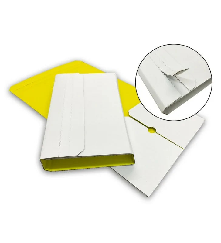 Yellow wrapac mailer reversed