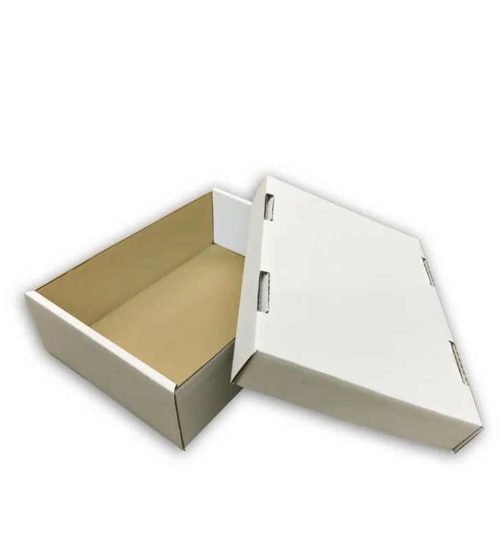White/ Brown storage box