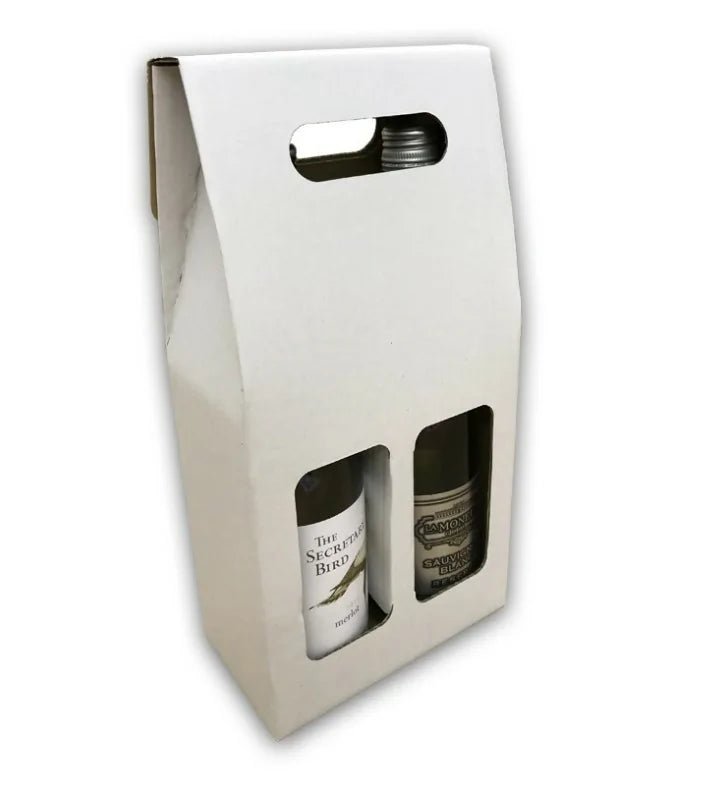 White wine bottle box