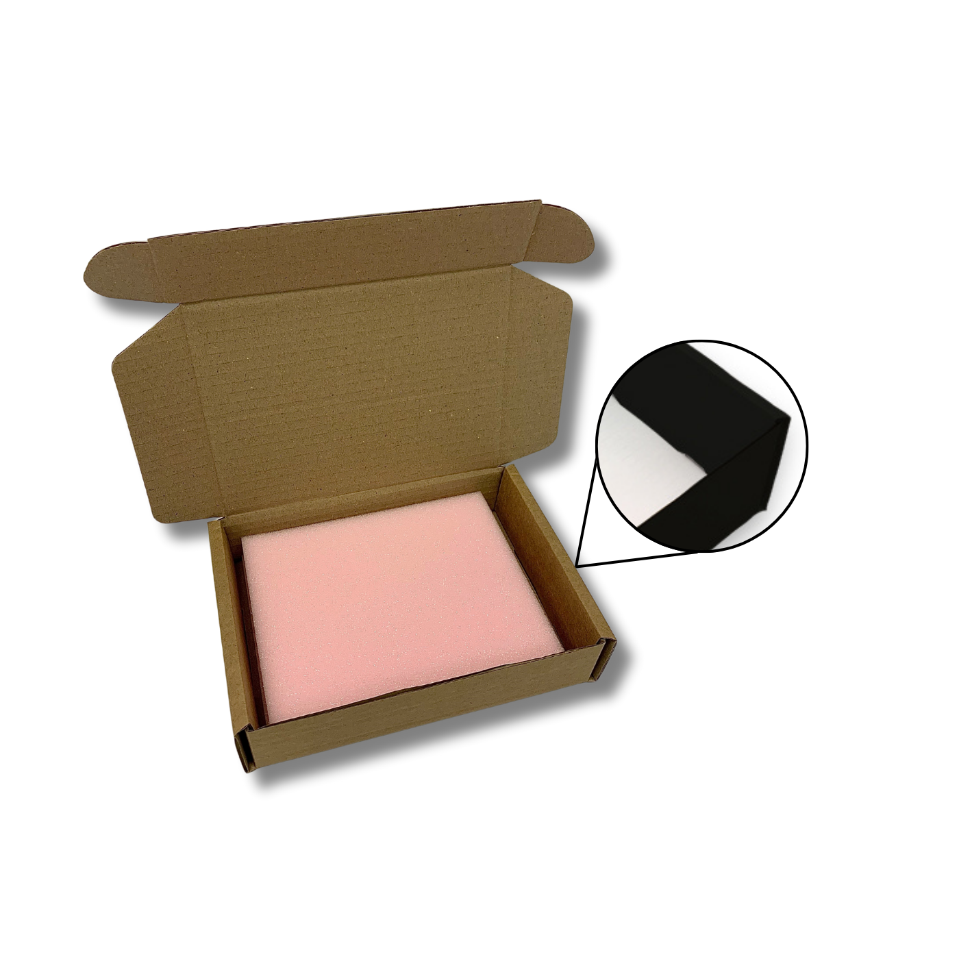174 x 131 x 40mm Foam Lined Mailing Box