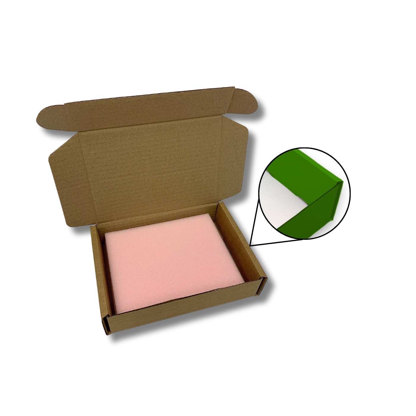 174 x 131 x 40mm Foam Lined Mailing Box