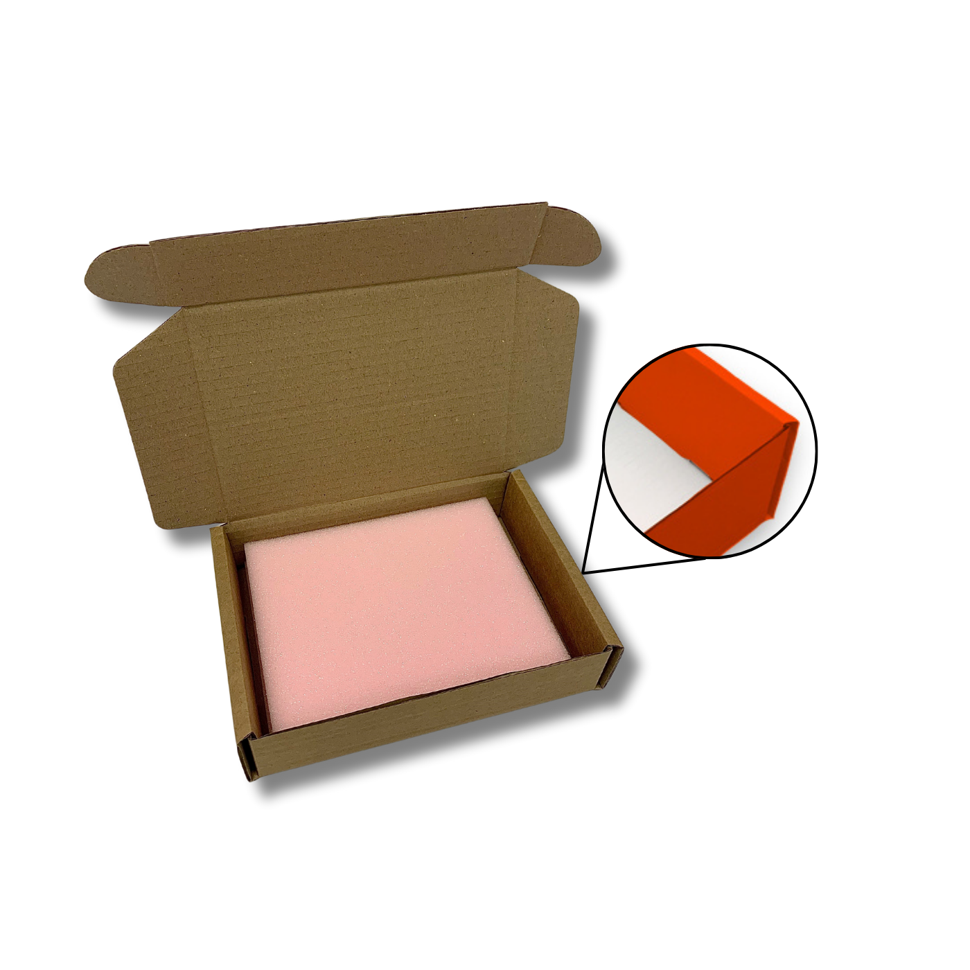 174 x 131 x 40mm Foam Lined Mailing Box