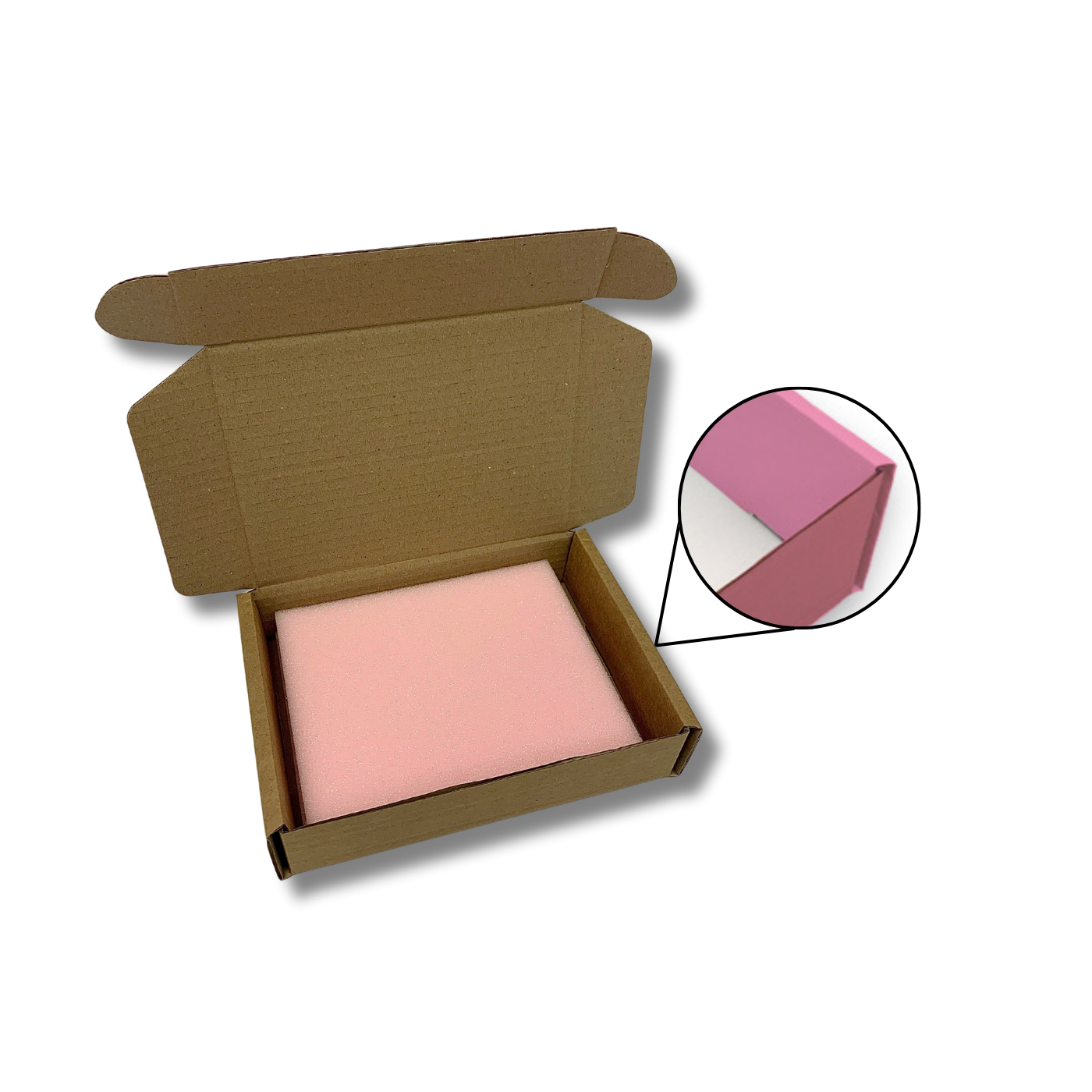 174 x 131 x 40mm Foam Lined Mailing Box