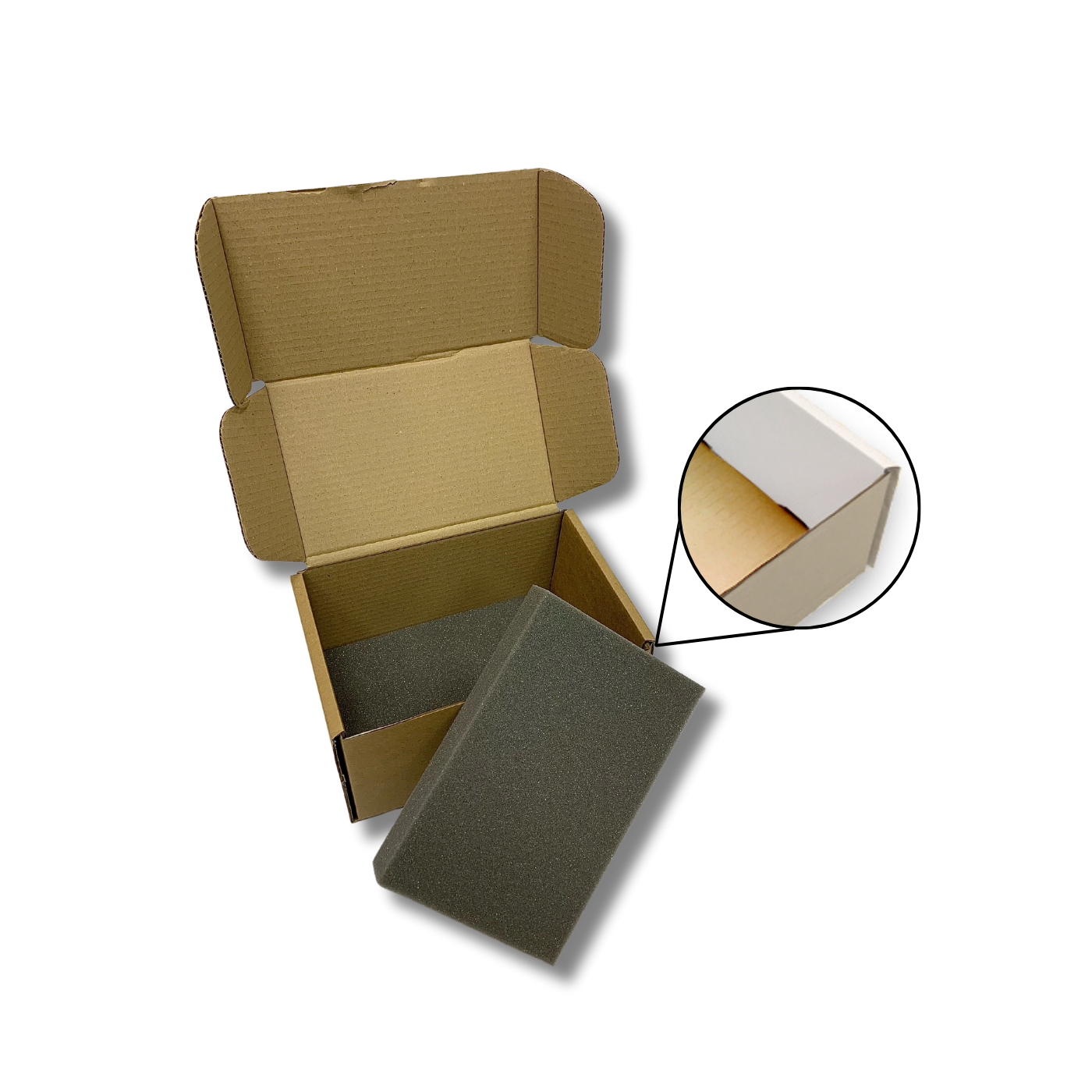 225 x 150 x 137mm Foam Lined Mailing Box
