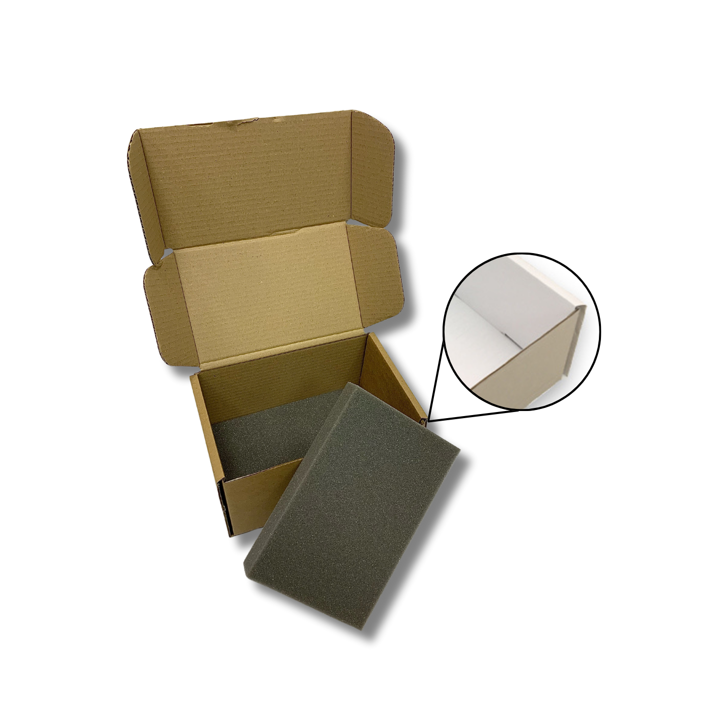 225 x 150 x 137mm Foam Lined Mailing Box