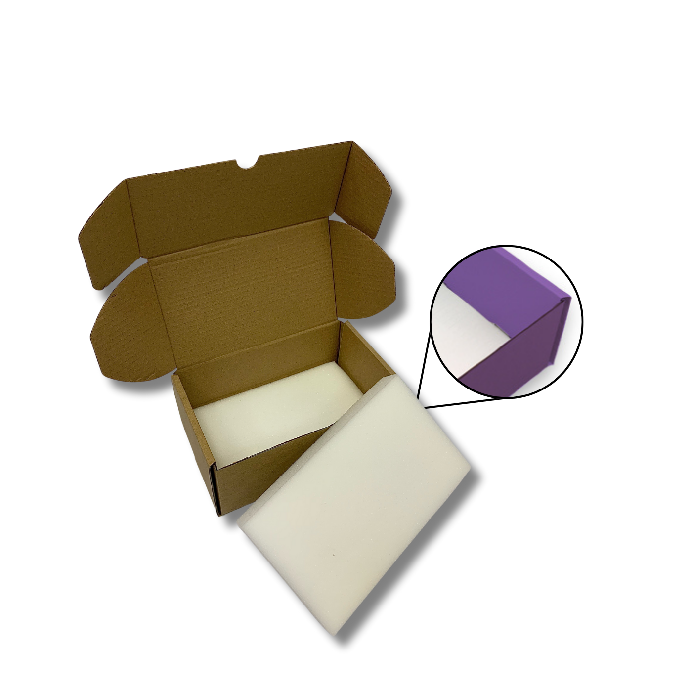 250 x 150 x 110mm Foam Lined Mailing Box