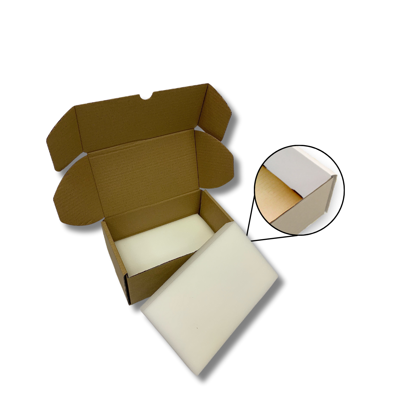 250 x 150 x 110mm Foam Lined Mailing Box