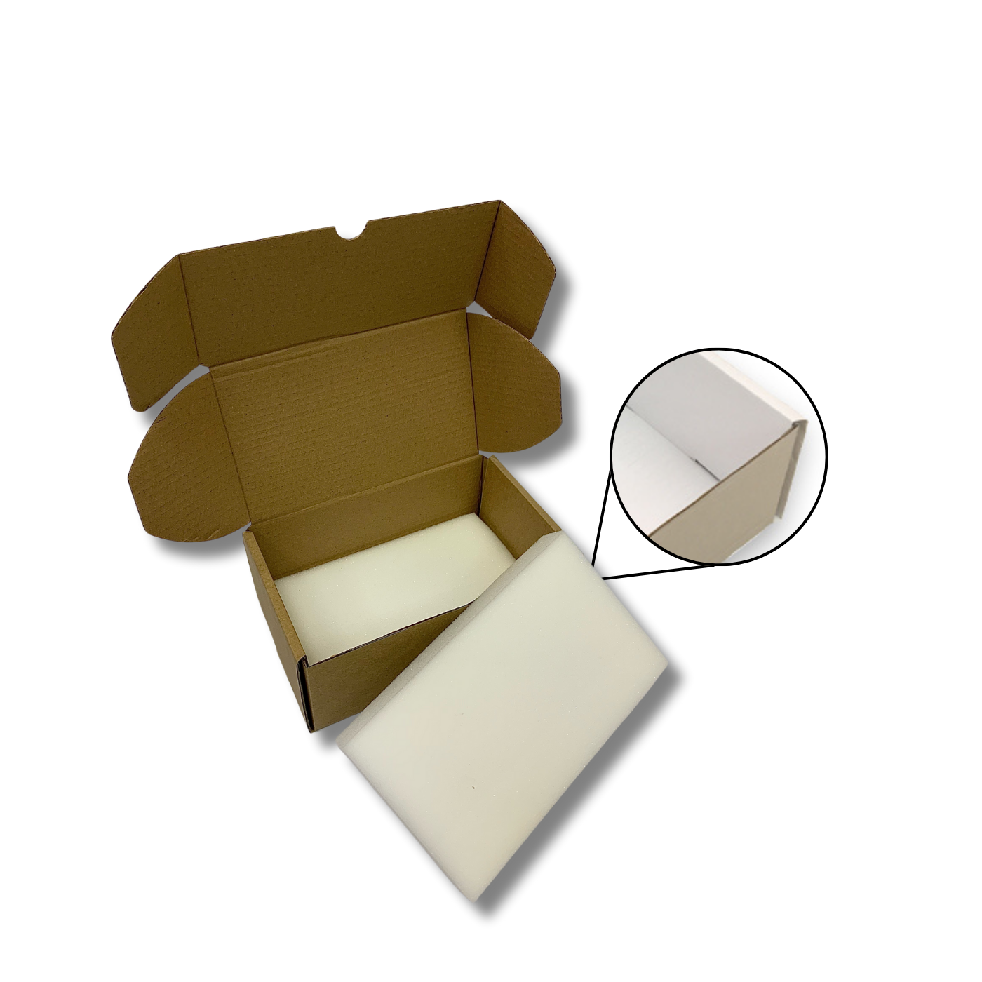 250 x 150 x 110mm Foam Lined Mailing Box