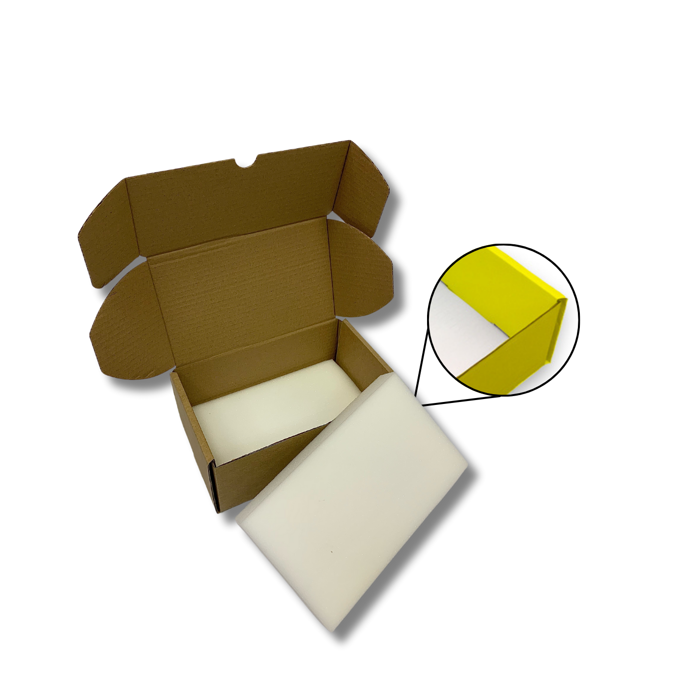 250 x 150 x 110mm Foam Lined Mailing Box