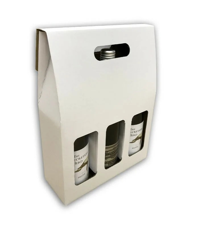 White wine bottle box