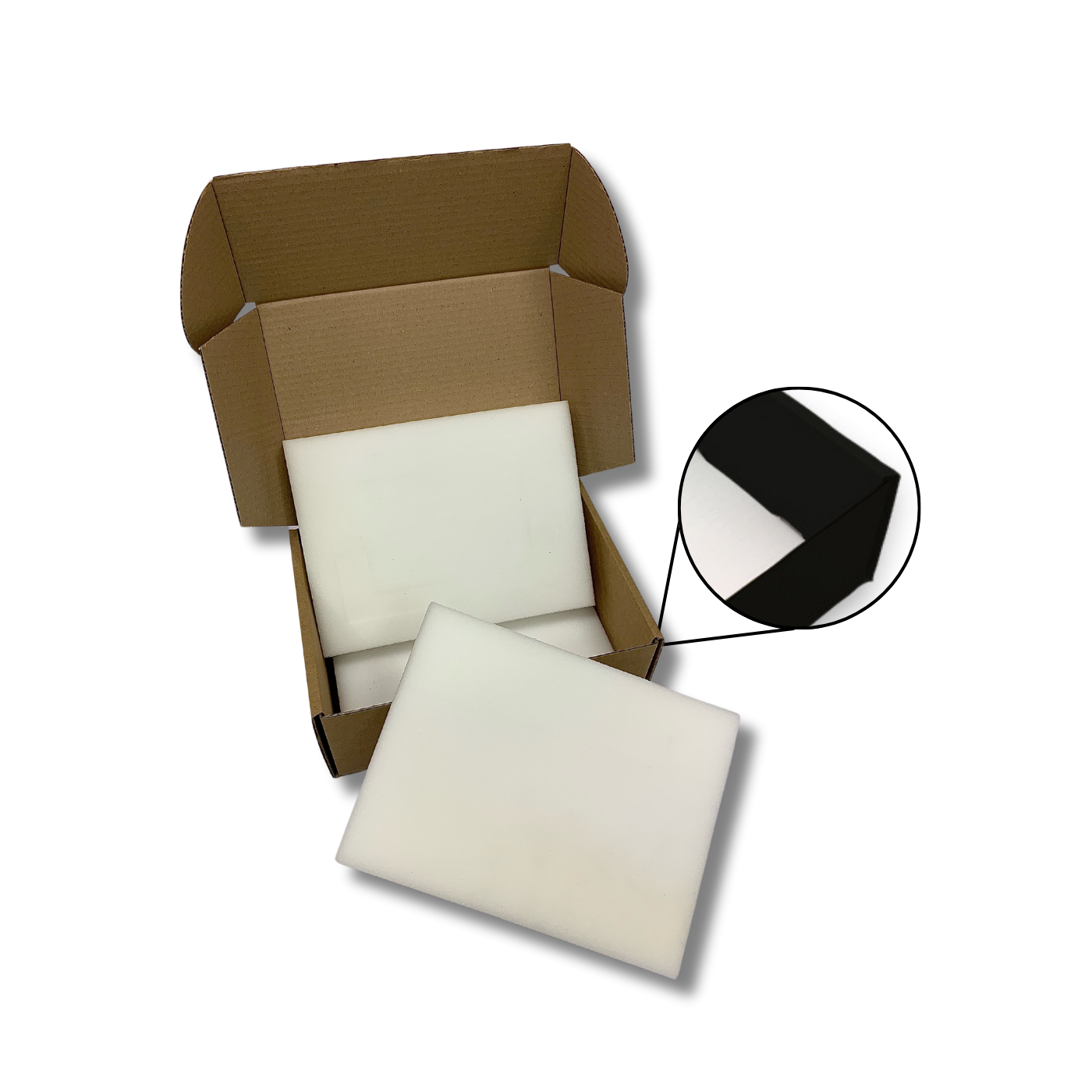 262 x 197 x 105mm Foam Lined Mailing Box