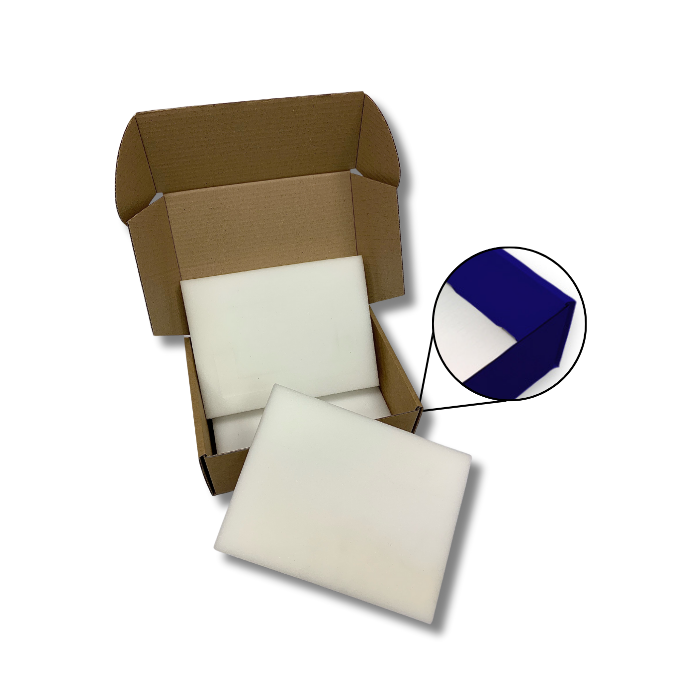 262 x 197 x 105mm Foam Lined Mailing Box