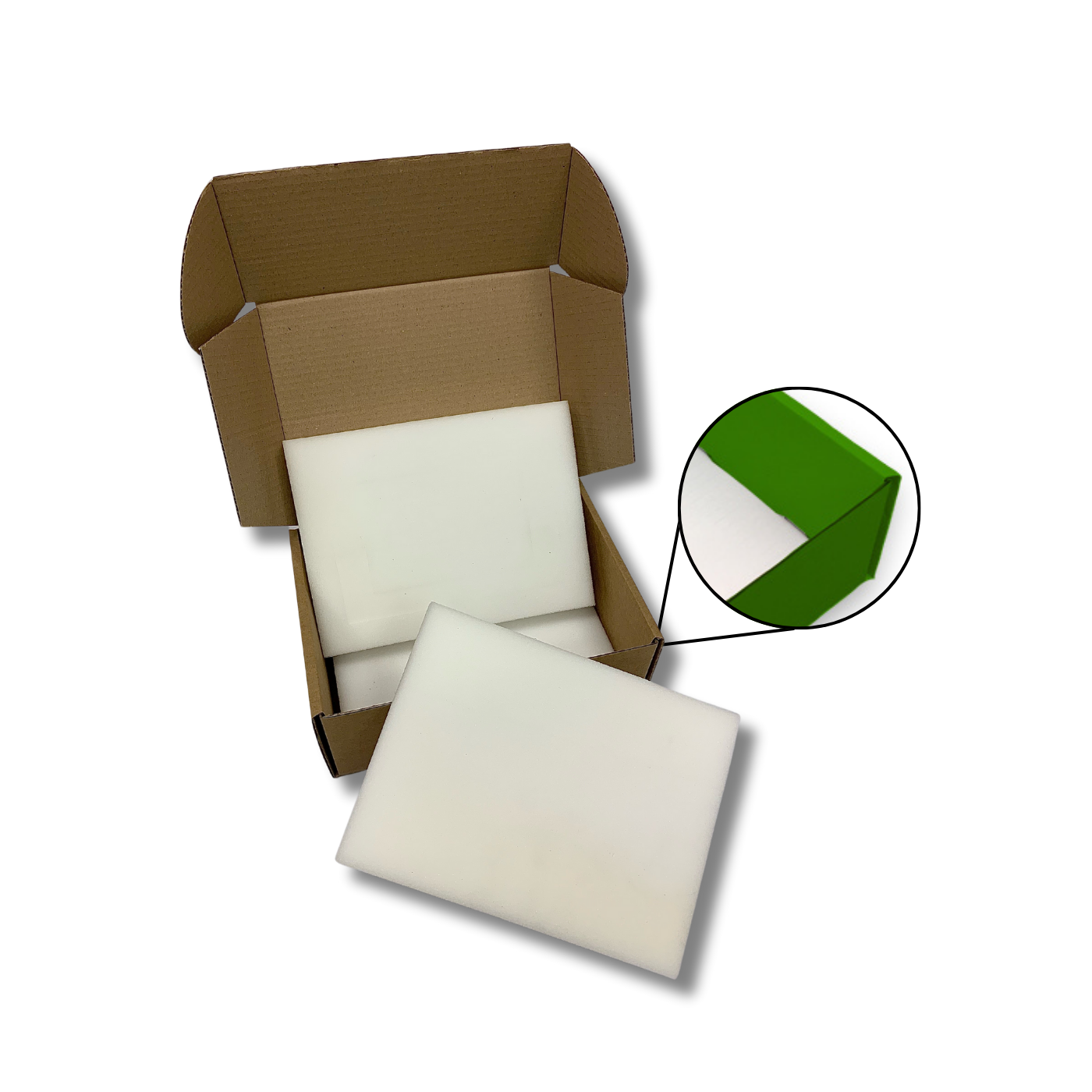 262 x 197 x 105mm Foam Lined Mailing Box