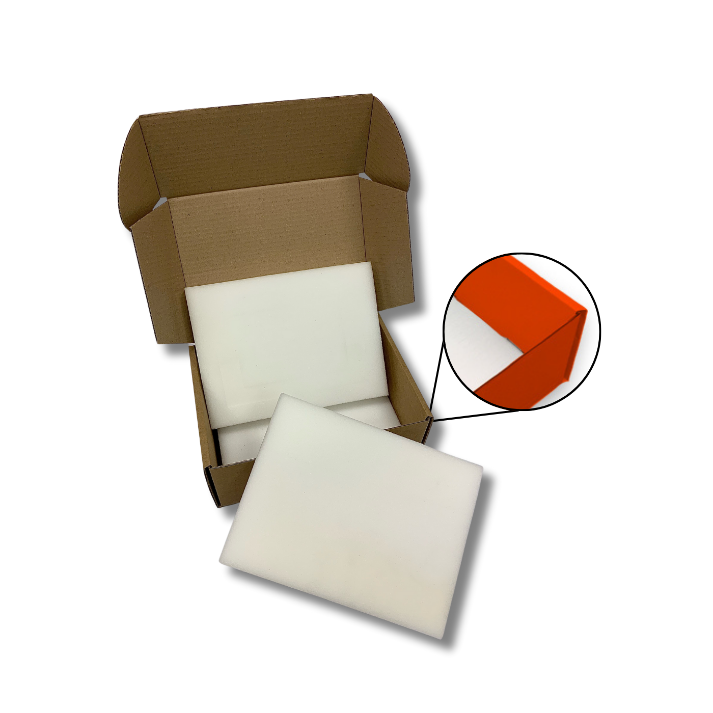 262 x 197 x 105mm Foam Lined Mailing Box
