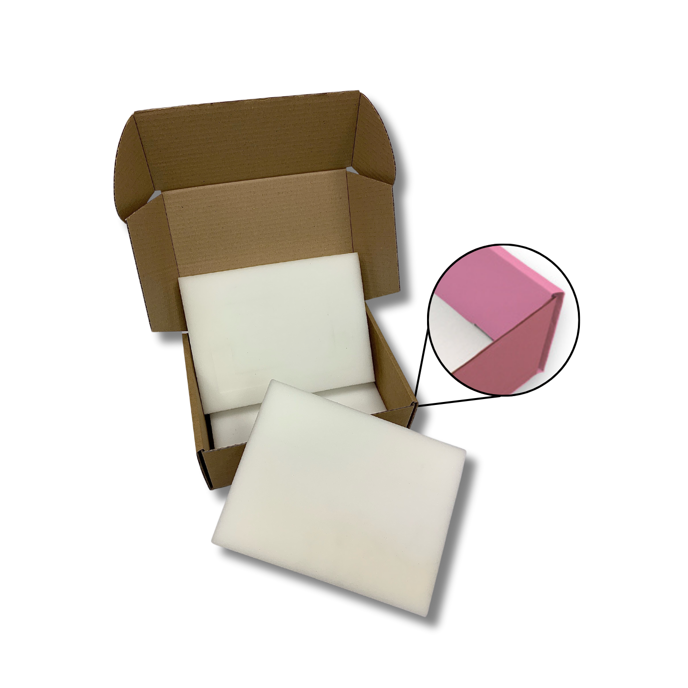 262 x 197 x 105mm Foam Lined Mailing Box