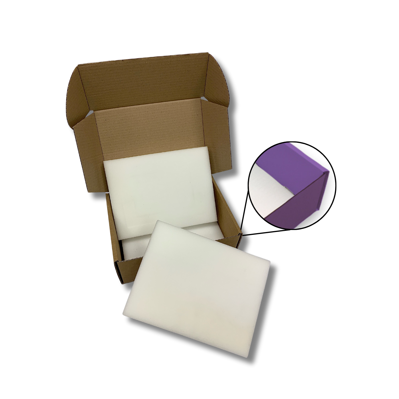 262 x 197 x 105mm Foam Lined Mailing Box