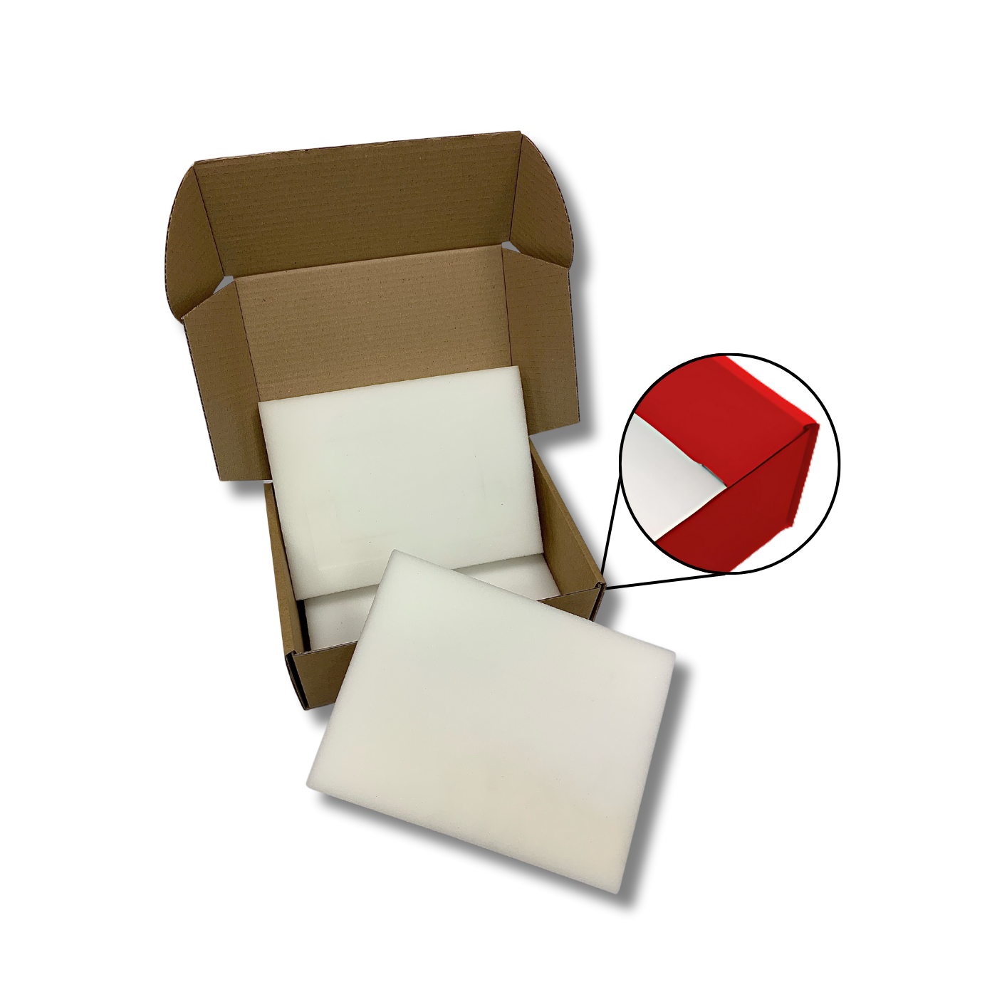 262 x 197 x 105mm Foam Lined Mailing Box